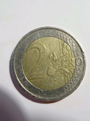 2 euro coin Finland used, 1999 with wild blackberry design