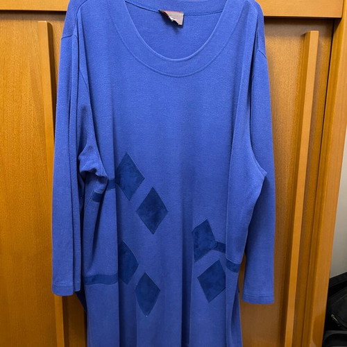 Blue blouse large size used XXXL