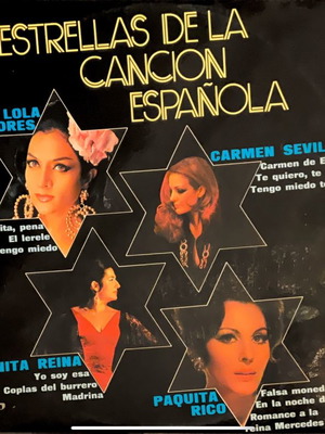 Estrellas De La Canción Española LP μεταχειρισμένο, Latin