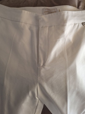 Women's pants straight fit white size S like new