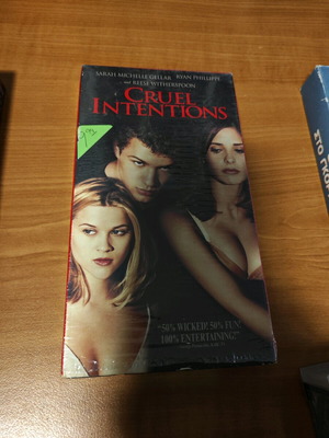 VHS Cruel Intentions μεταχειρισμένο, με υπότιτλους