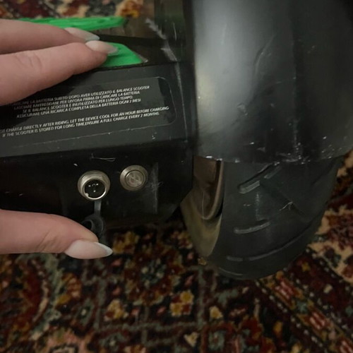 Kawasaki Hoverboard used with electric motor
