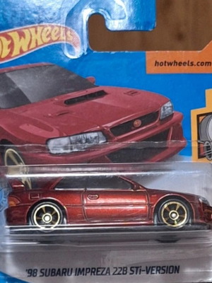 Hot Wheels '98 Subaru Impreza 22B STi-Version παιχνίδι αυτοκίνητο