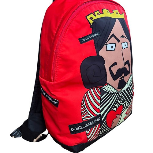Dolce & Gabbana backpack used, red