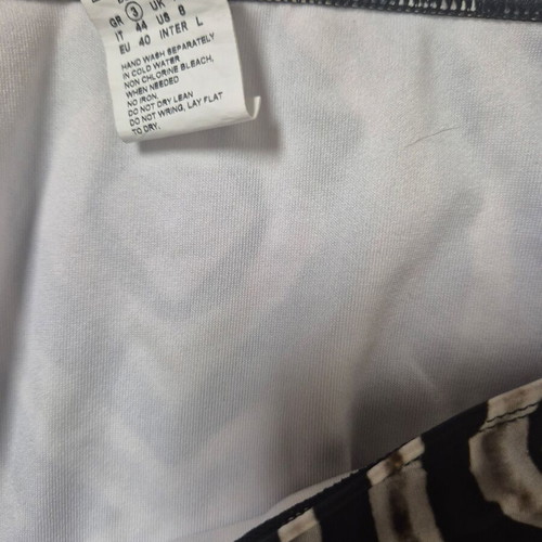 Bluepoint bikini like new, white-black size 3 (EU 40)