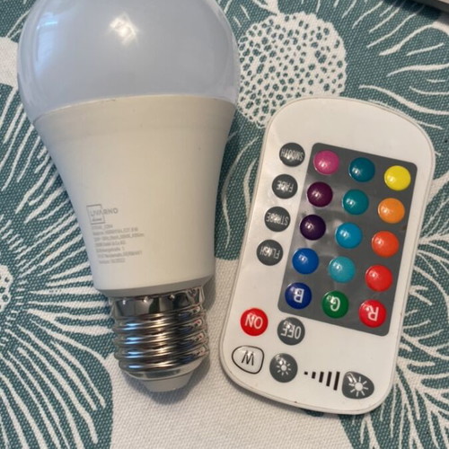 Little Dutch children's ceiling light like new with remote and colorful lamp