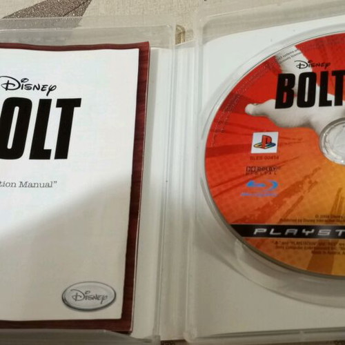 Disney BOLT PS3 video game used, in very good condition