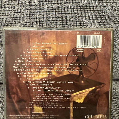 Celine Dion The Colour of My Love CD used
