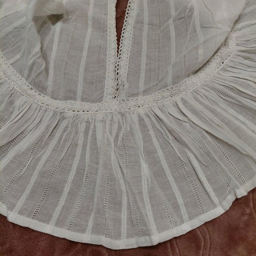 Pink Woman top white large cotton like new
