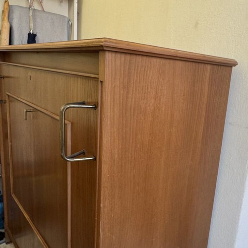 Vintage Commo-Lit Cabinet Bed used, single foldable bed