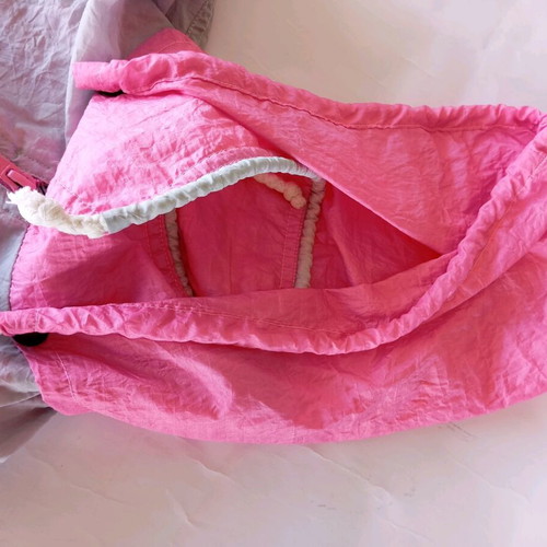 Vintage jacket used, pink-gray, size small
