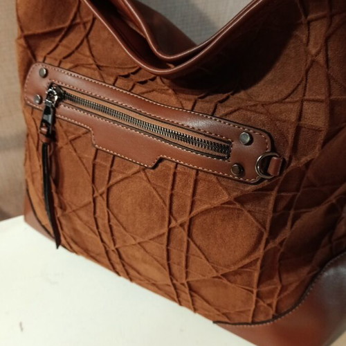 Women's brown shoulder bag new