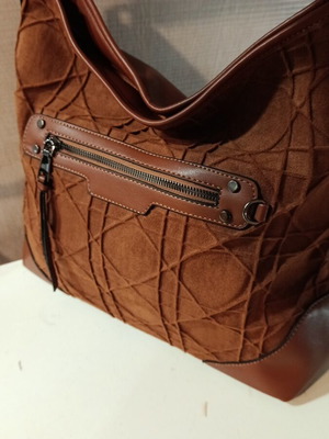 Women's brown shoulder bag new