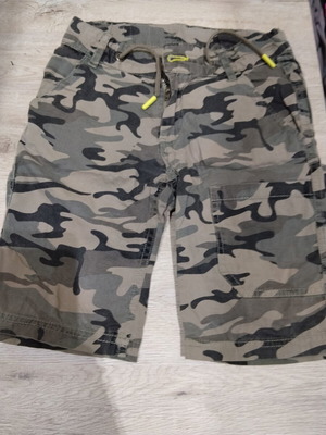 Energiers military bermuda shorts used, size 116 cm, boys