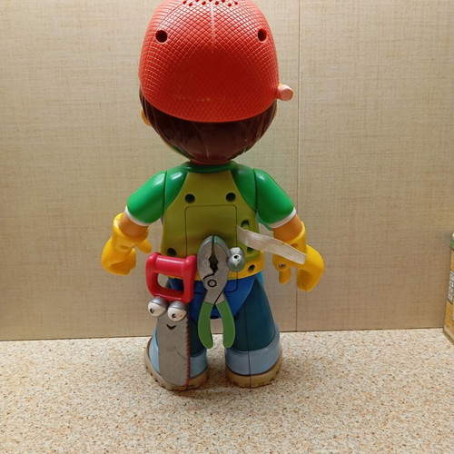 Handy Manny figure Disney Mattel 2007 used, 16x28cm