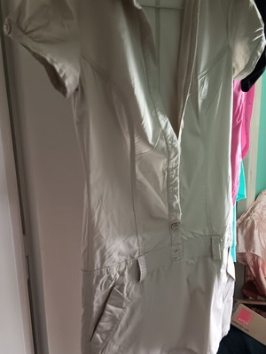 Hype summer dress medium beige like new