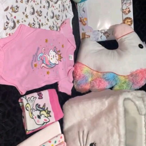 Baby gift set new with clothes and accessories