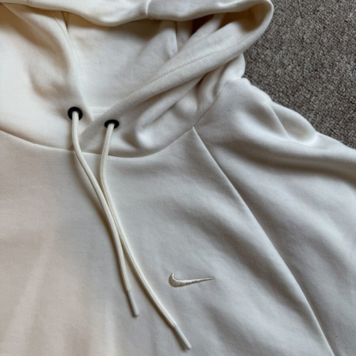 Nike Sportswear hoodie like new, cream color, size L