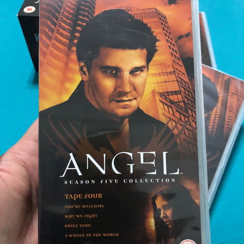 Angel Season 5 VHS tapes 4-6 used from Buffy the Vampire Slayer