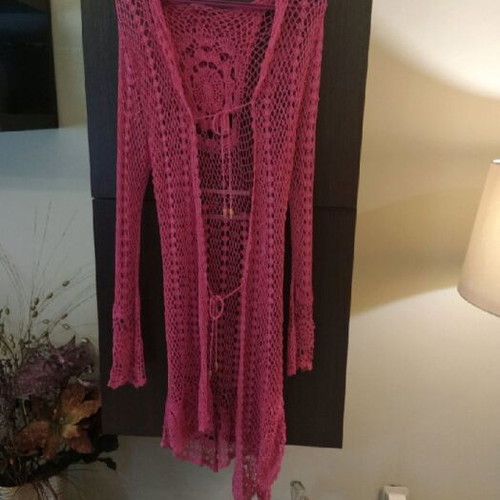 Kimono and caftan new, excellent quality, pink and yellow