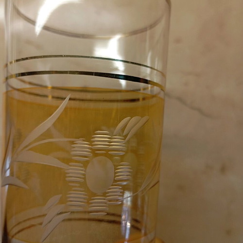 Vintage water glasses like new, set of 4