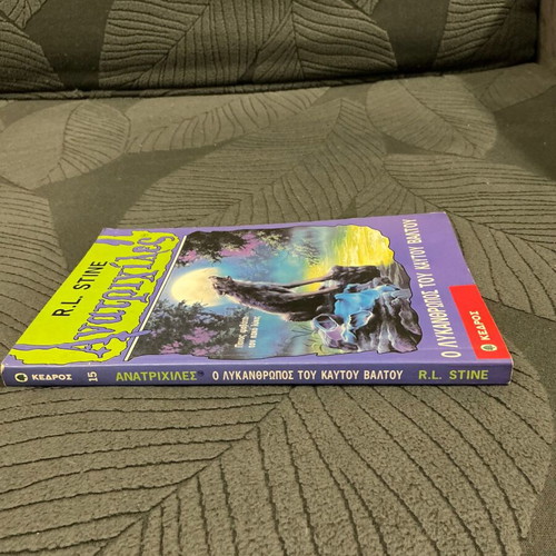Goosebumps No 15 The Werewolf of the Hot Swamp book used