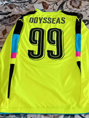 Παναθηναϊκός φανέλα Puma τερματοφύλακα Οδυσσέα Βλαχοδήμου 2016 καινούργια