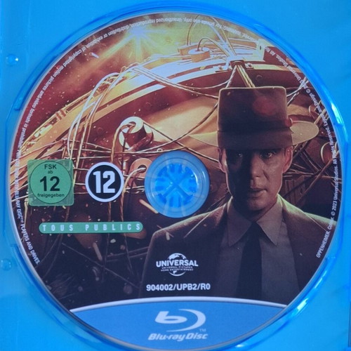Oppenheimer Blu-ray new, drama historical biography