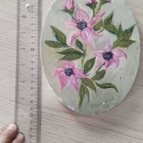 Old painting used with signature