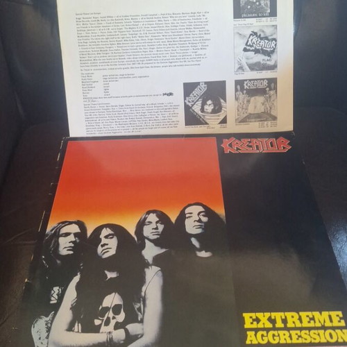 Kreator Extreme Aggression 1989 vinyl LP used, metal