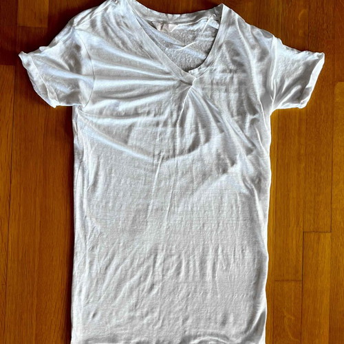 Zara Oversize Dress white used, medium size