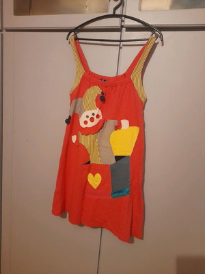 Heel dress size M used, pink