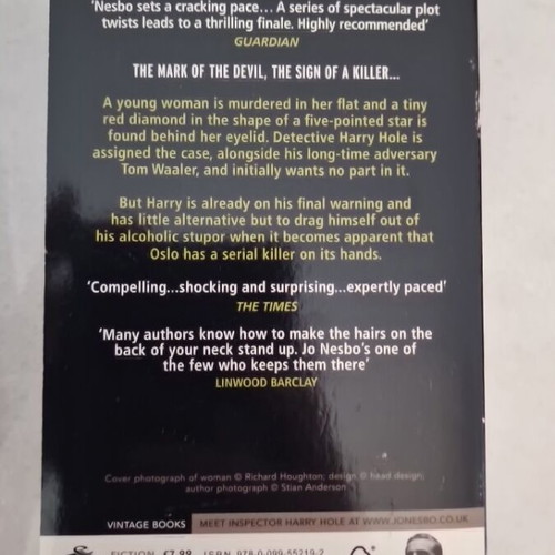 Jo Nesbo Harry Hole thriller books 1 to 5 new, English