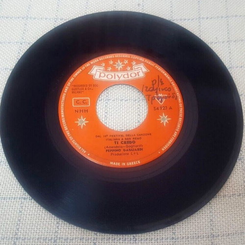 Peppino Gagliardi Ti Credo / Parlami 7' used