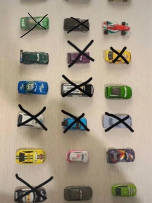 Cars McQueen toy cars used