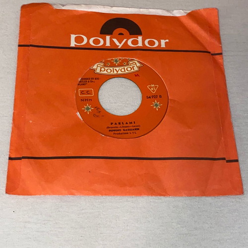 Peppino Gagliardi Ti Credo rare Italian record Greek pressing vg++