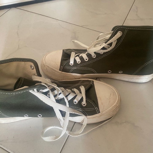 H&M men's shoes size 41 used, khaki