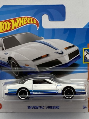 1984 Pontiac Firebird Hot Wheels Muscle Mania white