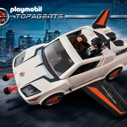 Playmobil Top Agents Secret Agent Super Racer used set