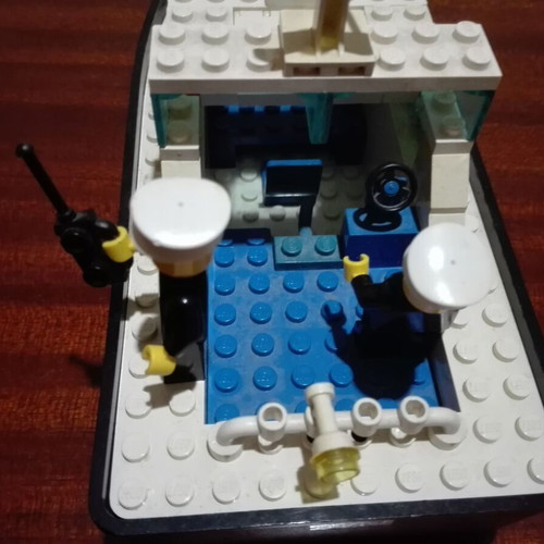 Lego 4010 Police Boat used vintage set 1987