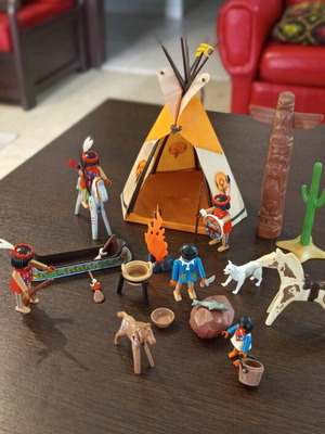 Playmobil ινδιάνοι μεταχειρισμένοι