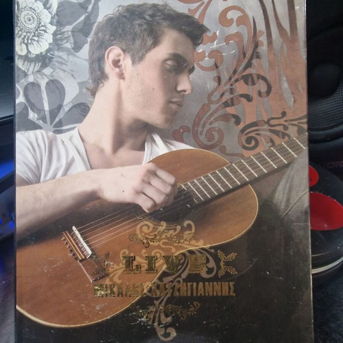 Michalis Hatzigiannis Live 2CD & DVD like new