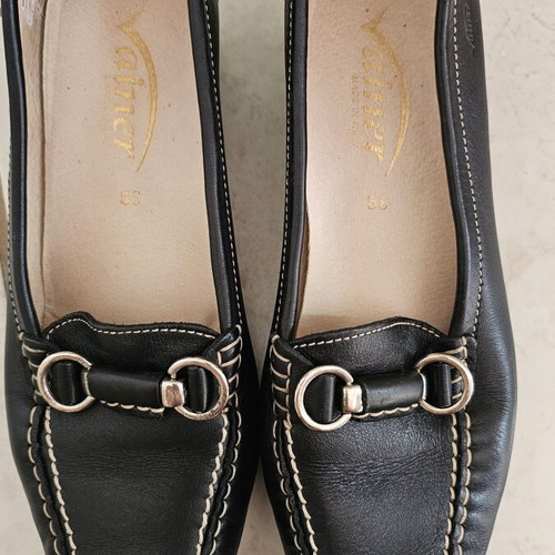 Vainer leather shoes like new, size 39, black