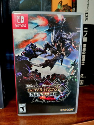 Monster Hunter Generations Ultimate Nintendo Switch like new, English version