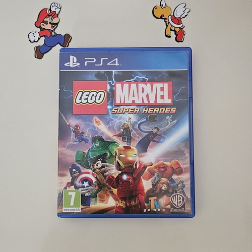 Lego Marvel Super Heroes PlayStation 4 game like new