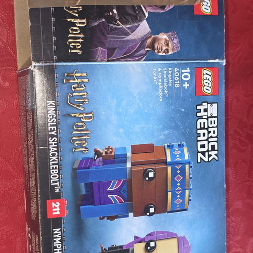 LEGO BrickHeadz Wizarding World 40618 Kingsley Shacklebolt & Nymphadora Tonks