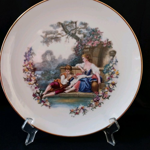 Furstenberg vintage decorative wall plate, 24.5cm