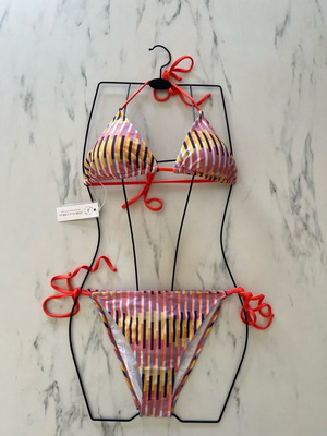 Inez Bikini Bamboo/Zebras&Libras/Size L