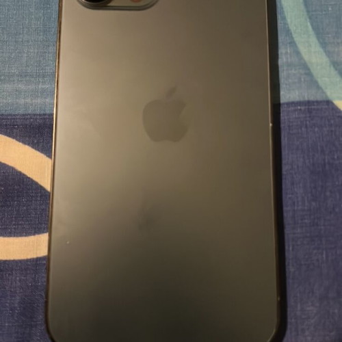 iPhone 12 Pro Max 256GB blue like new with two cases and charging cable