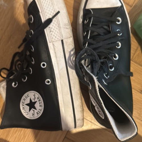 Converse All Star Chuck sneakers size 37 used, black